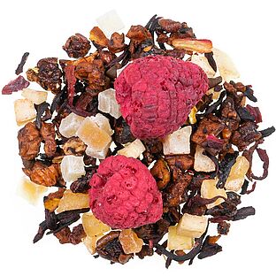 Birne Himbeere, milder Früchtetee, aromatisiert